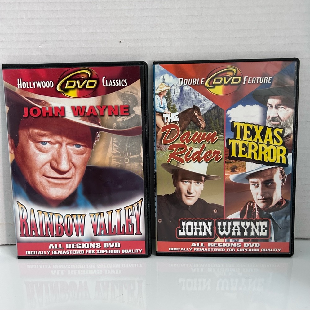 JOHN WAYNE classics 3 movies on two discs B&W